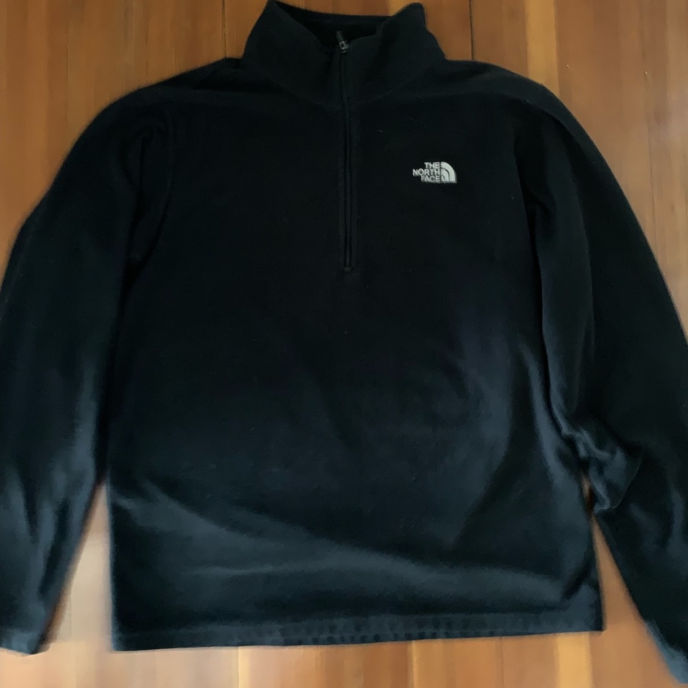 North face thin fleece zip up